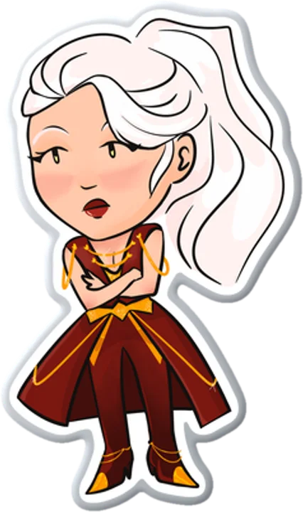 Dalia Pin (Chibi-Style)