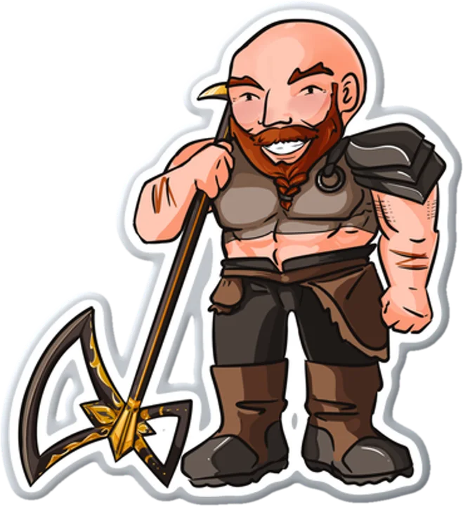 Mars Pin (Chibi-Style)