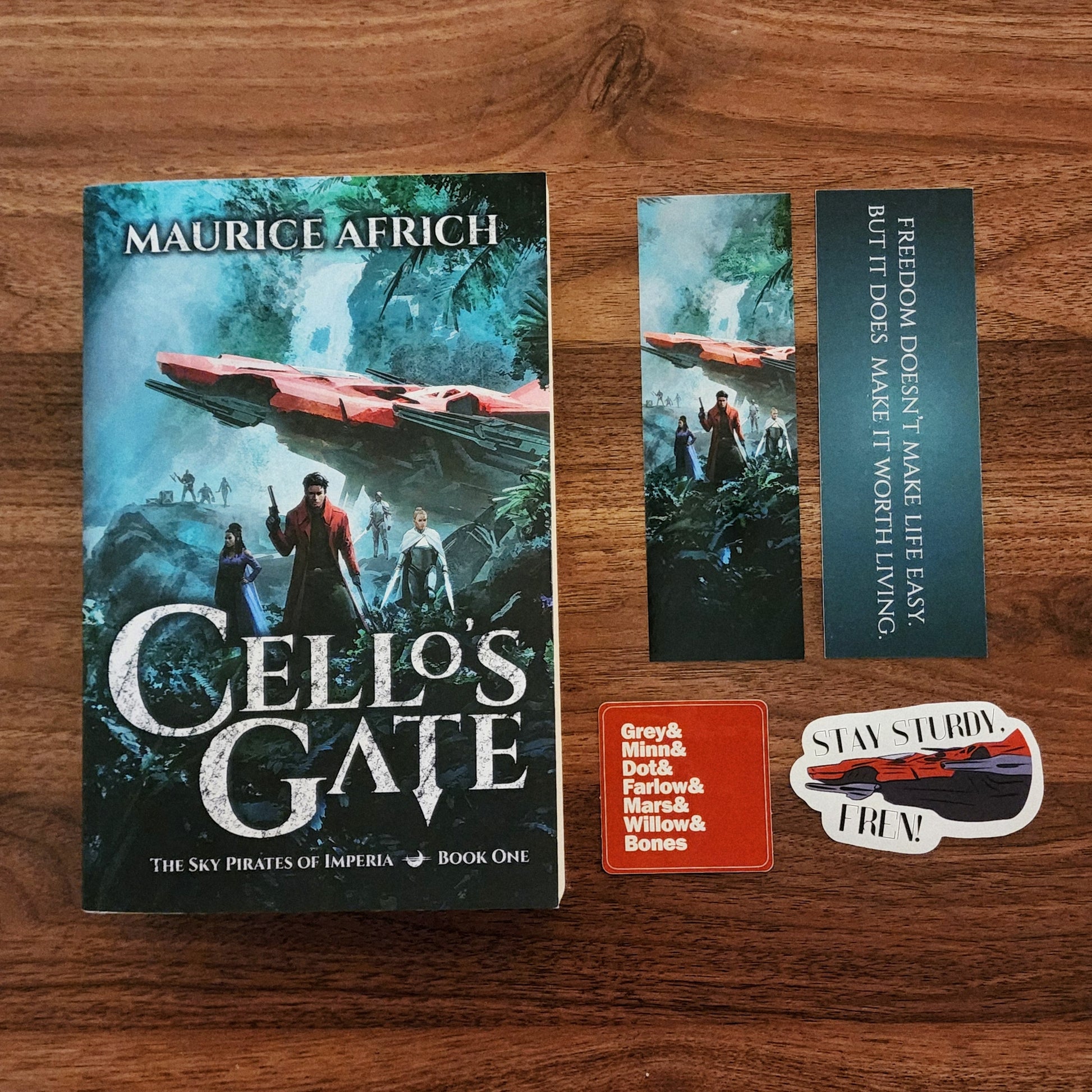 Sky Pirate Bundle: Cello's Gate (The Sky Pirates of Imperia 1) by Maurice Africh