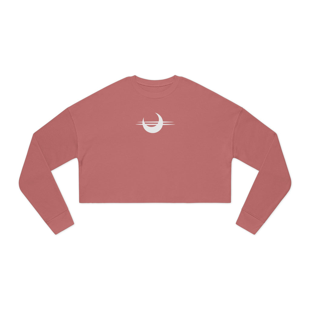 Stay Sturdy, Frens Crest Cropped Sweatshirt