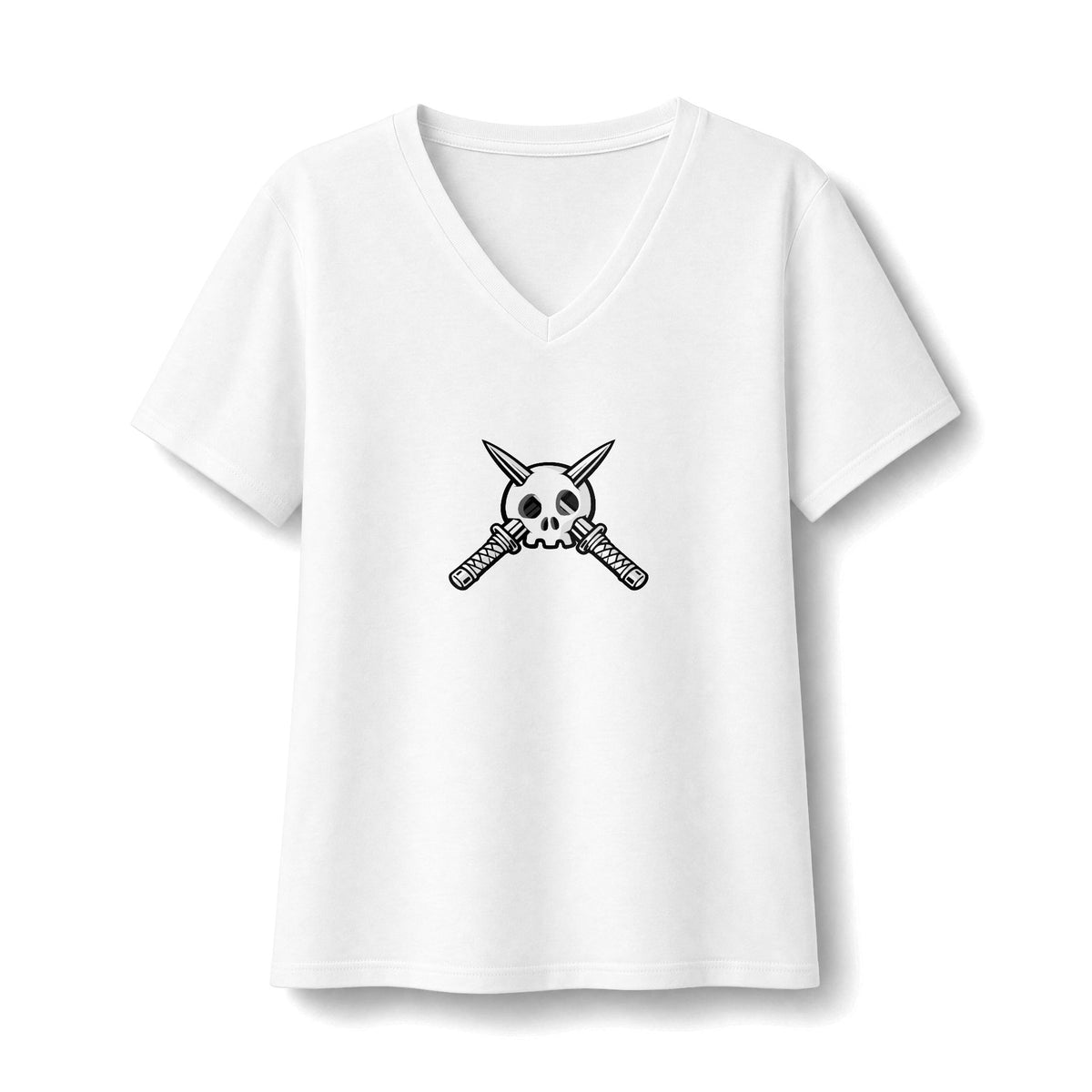 Trench Logo Women's Relaxed V-Neck Tee