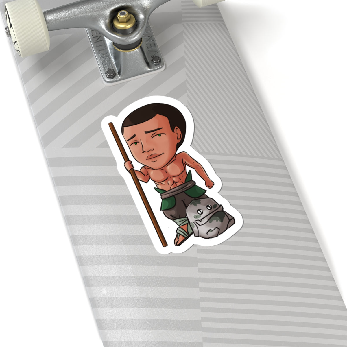 Eddie with Little Izzy Sticker (Chibi-Style)