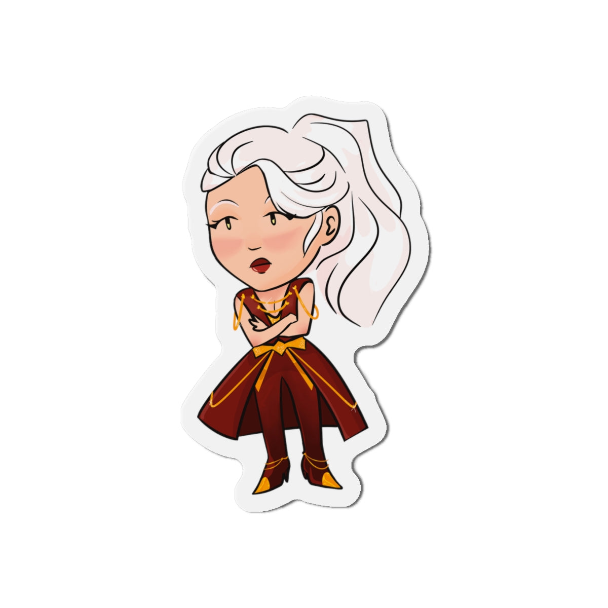 Dalia Magnet (Chibi-Style)
