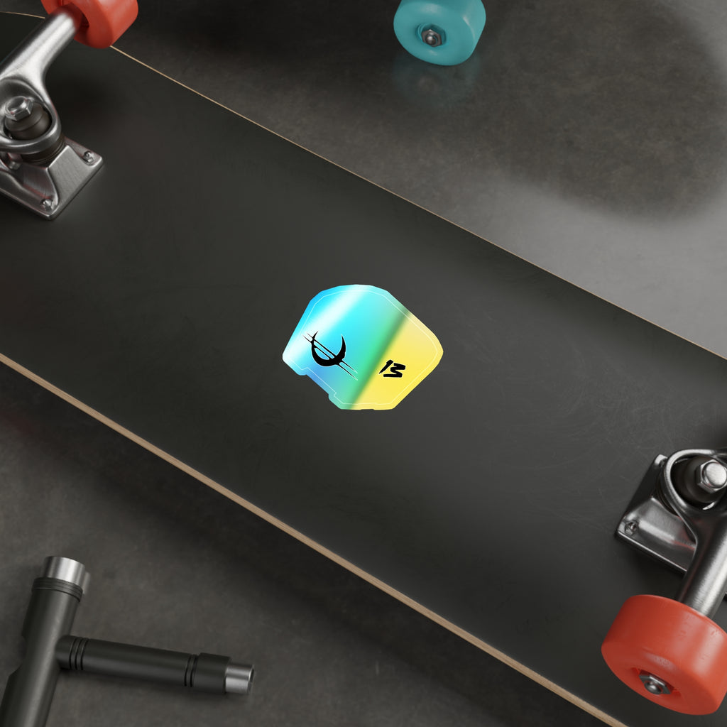 Loot Box 13 Crest Holographic Sticker