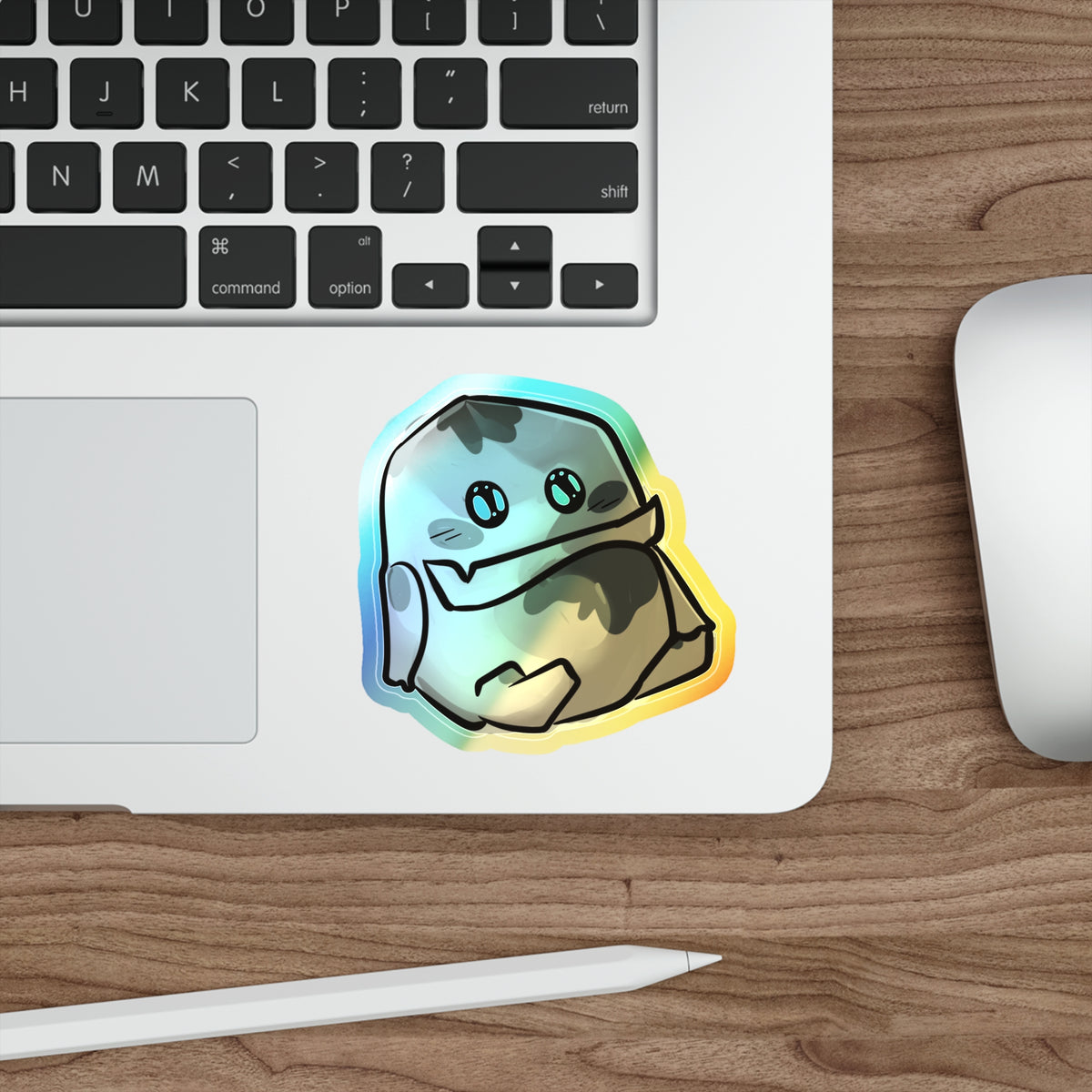 Little Izzy Holographic Sticker (Chibi-Style)