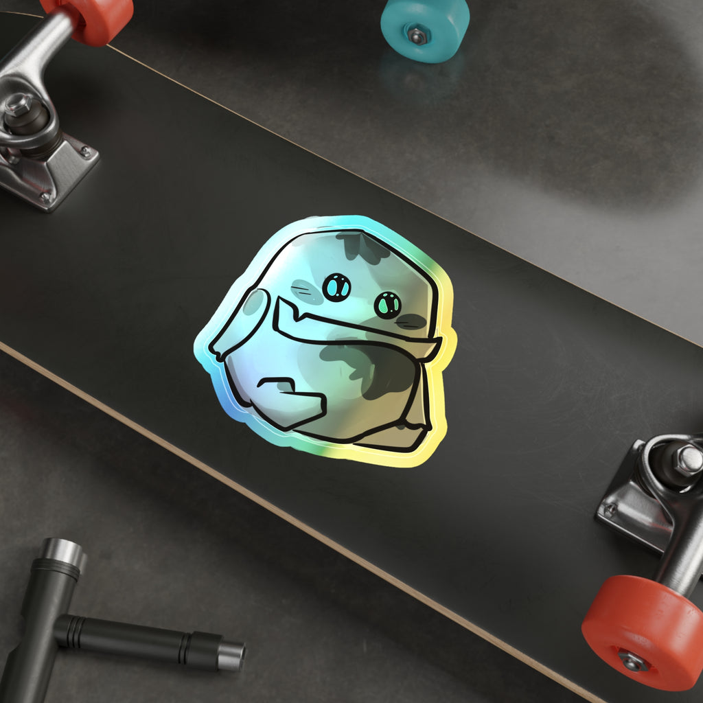 Little Izzy Holographic Sticker (Chibi-Style)
