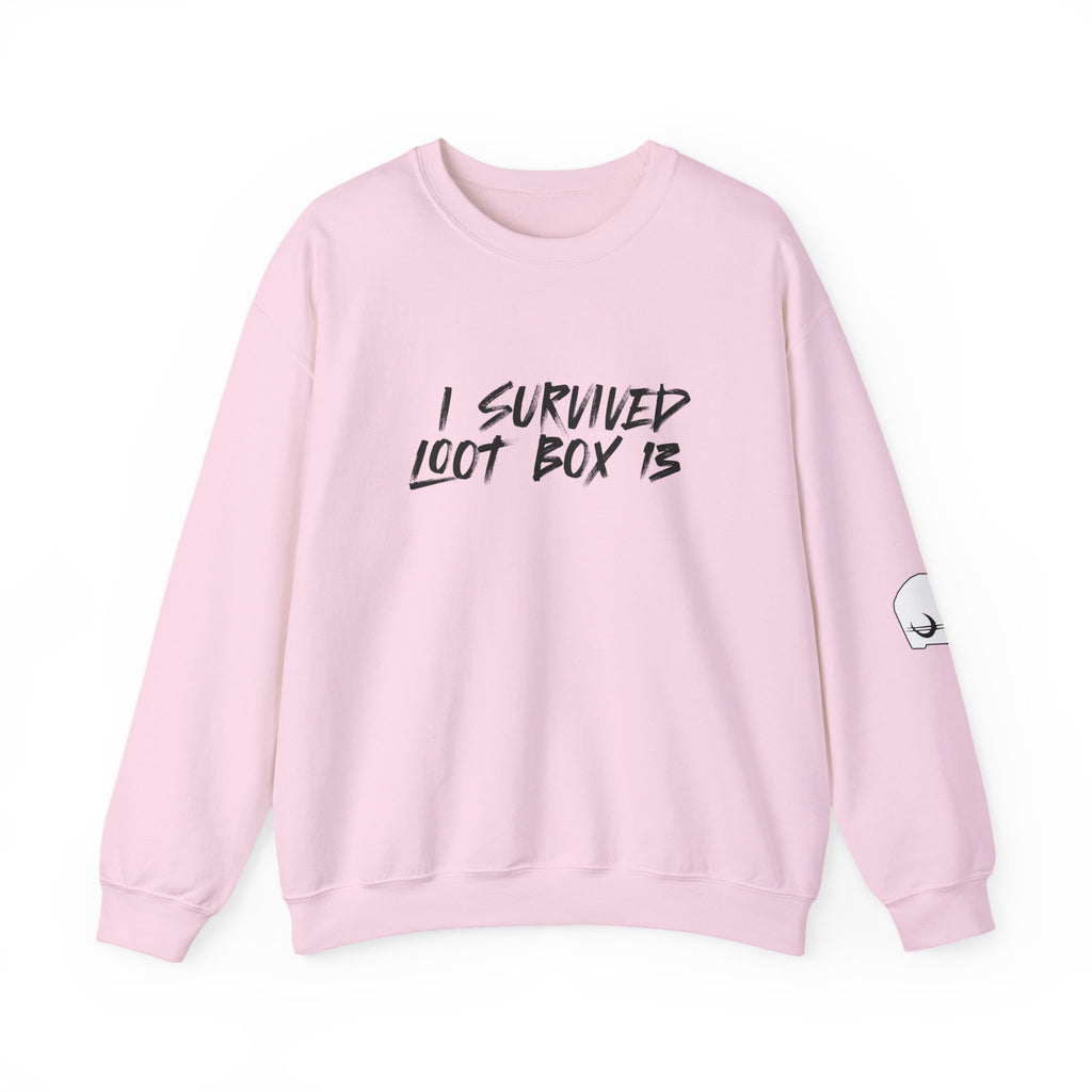 I Survived Loot Box 13 Crewneck Sweatshirt - Colors