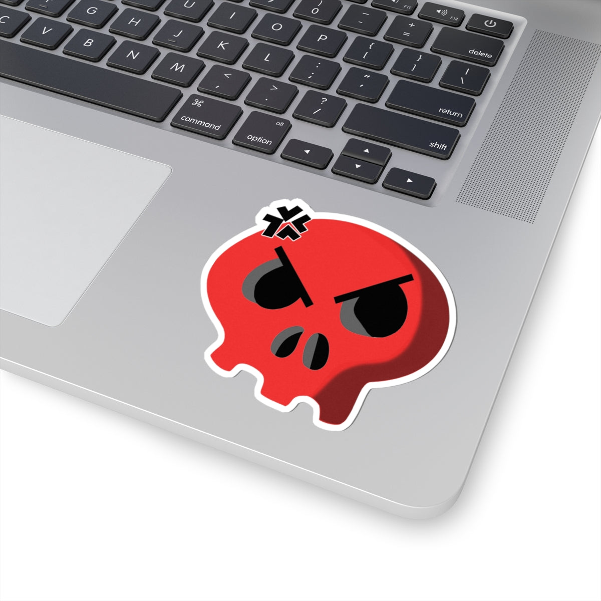Angry Skull Sticker