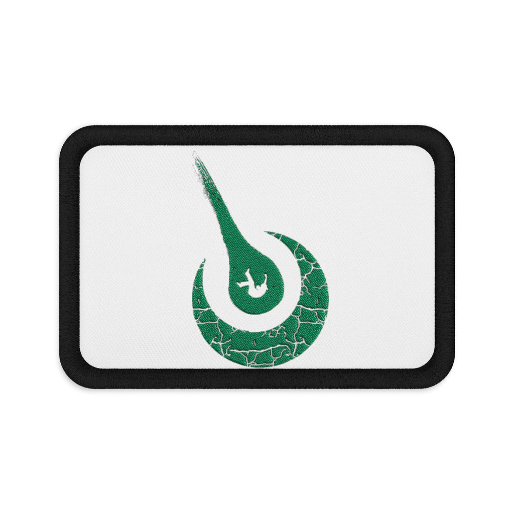 Maurice Africh Logo Embroidered Patch (Teal)