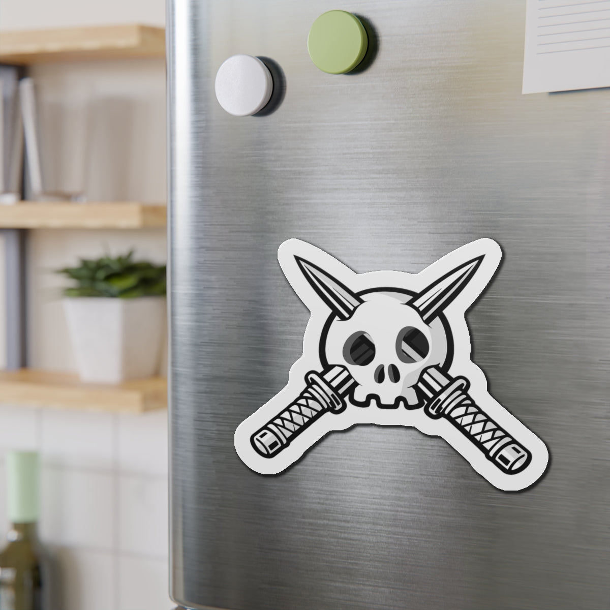 Trench Logo (White) Magnet