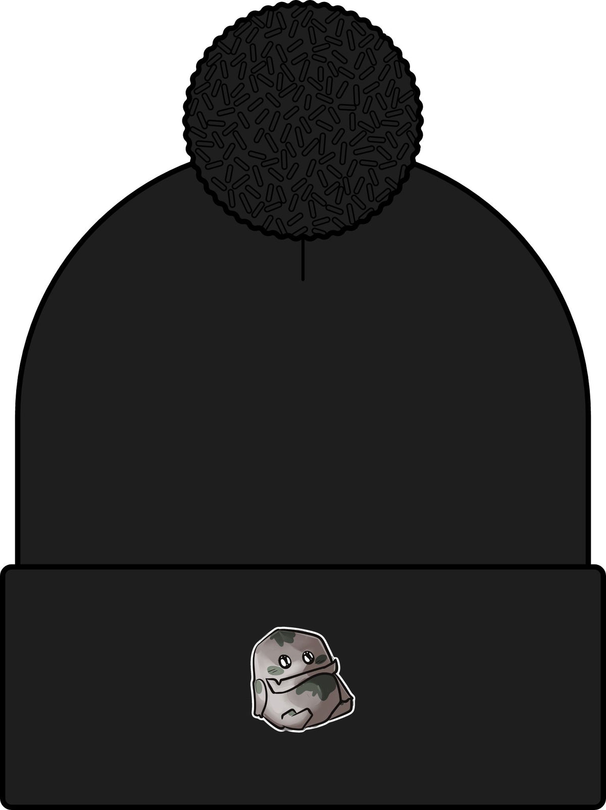 Little Izzy Blob Pom Beanie (Chibi-Style)