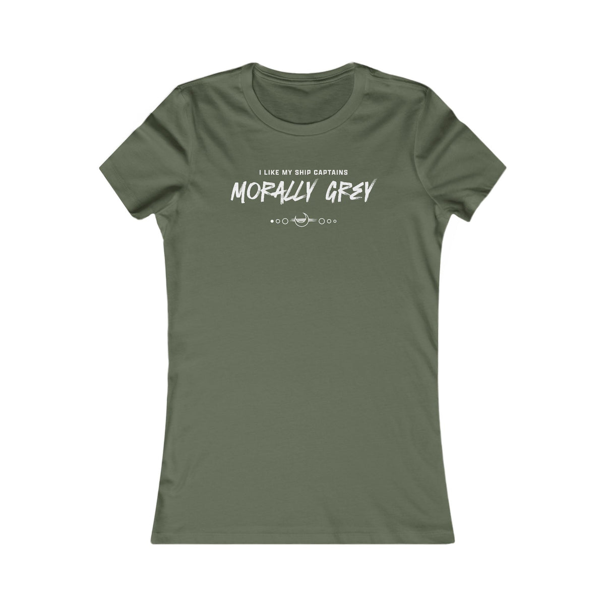 I Like My Ship Captains Morally Grey Women's Tee