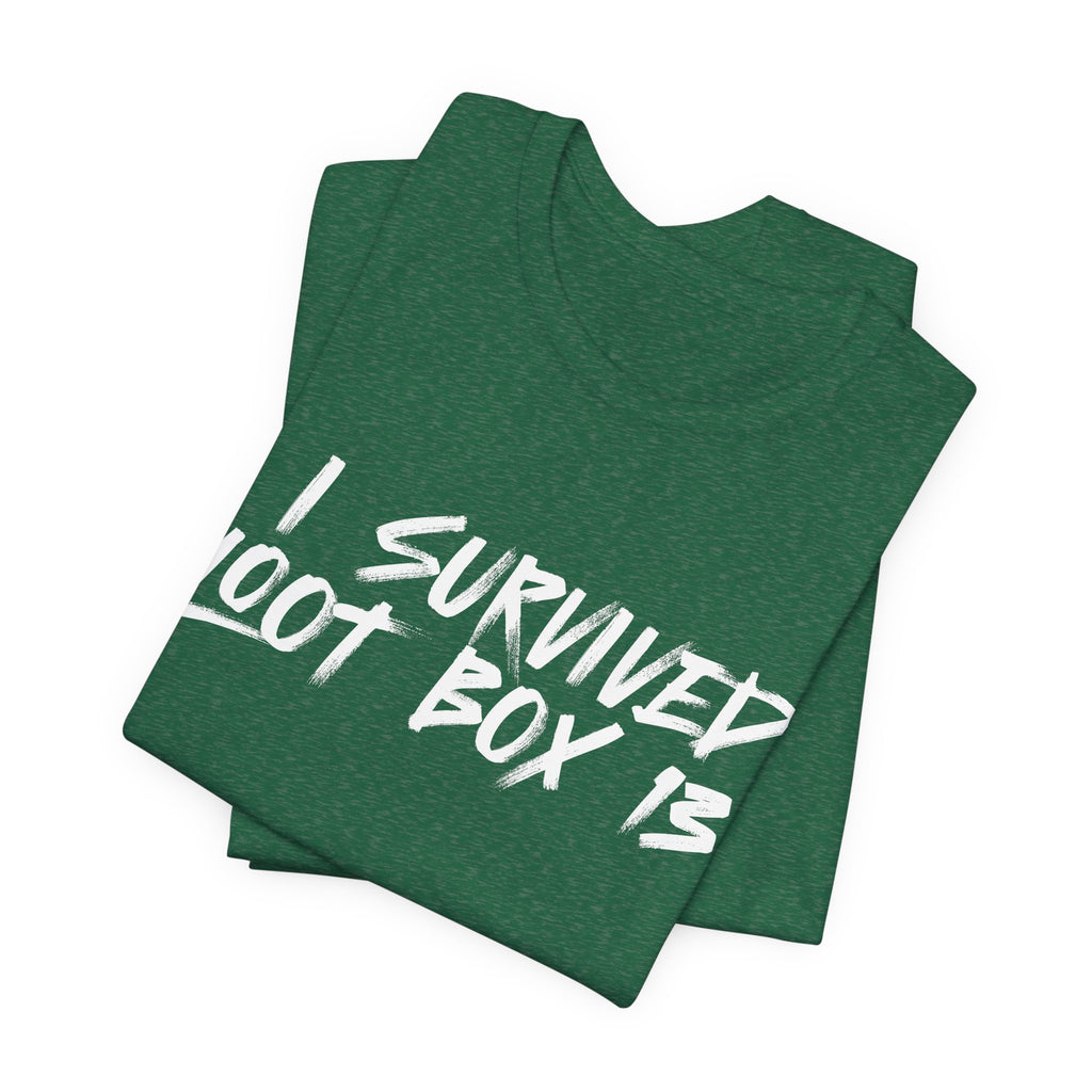 I Survived Loot Box 13 Tee - Heathers