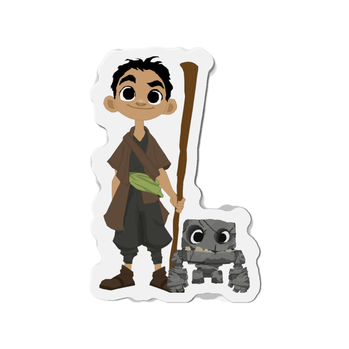 Eddie and Izzy Magnet (Kid Crew)