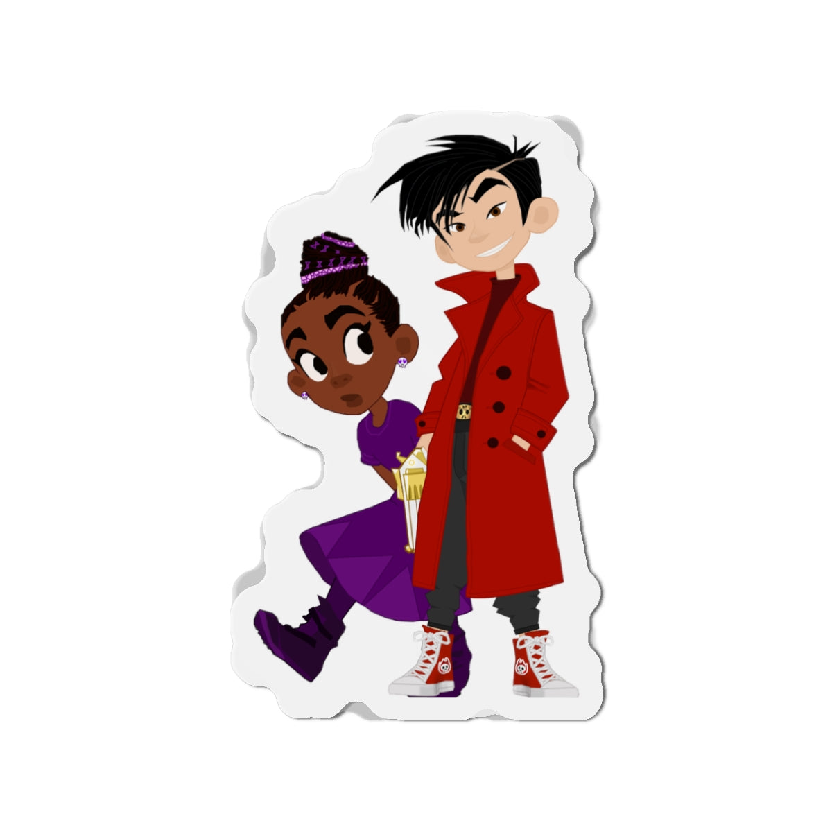 Grey and Minn Magnet (Kid Crew)
