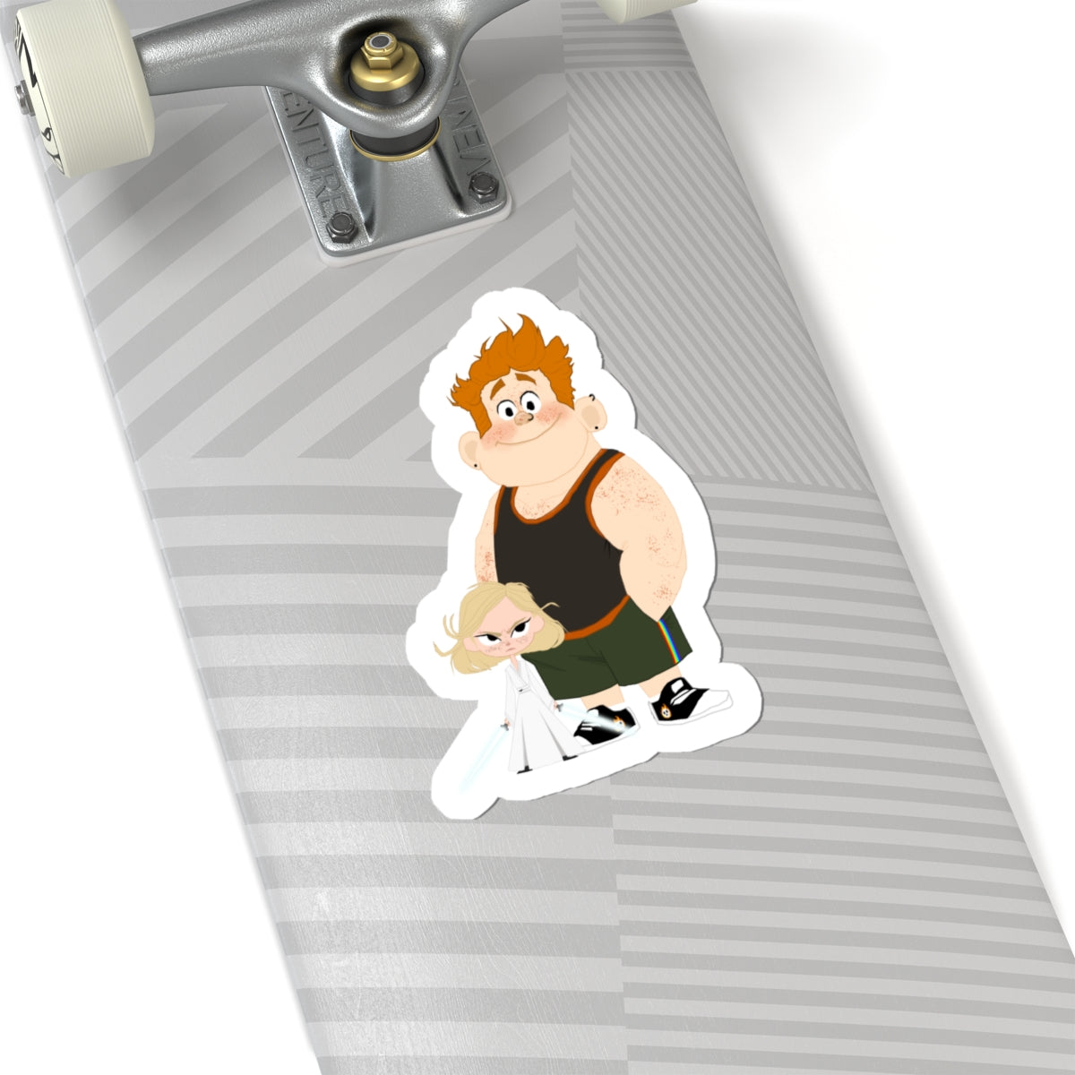 Mars and Dot Sticker (Kid Crew)