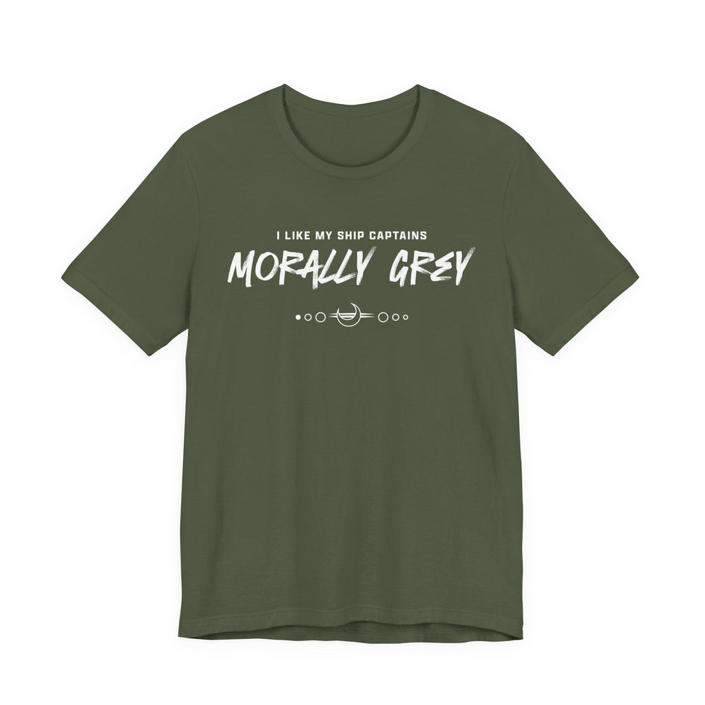 I Like My Ship Captains Morally Grey Tee