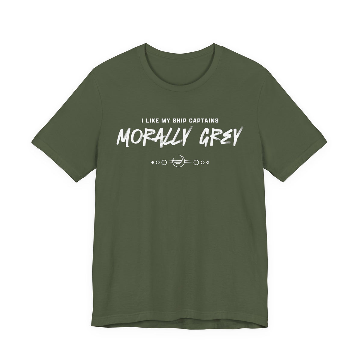 I Like My Ship Captains Morally Grey Tee