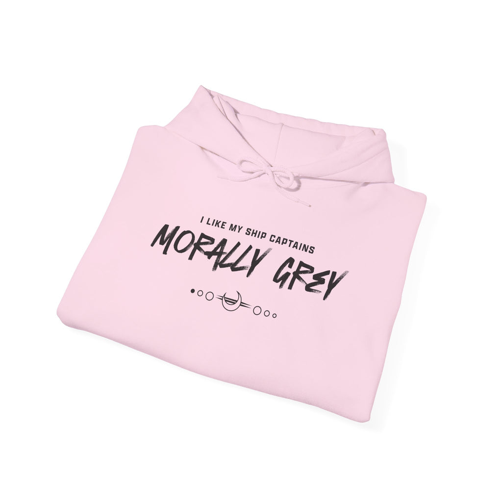 I Like My Ship Captains Morally Grey Hoodie