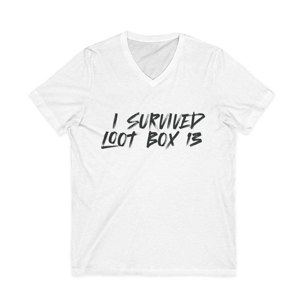I Survived Loot Box 13 V-Neck Tee