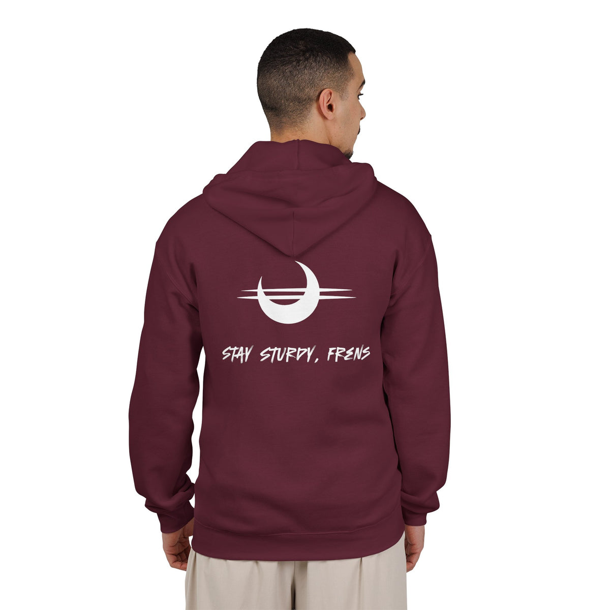 Stay Sturdy, Frens Crest Zip Hoodie