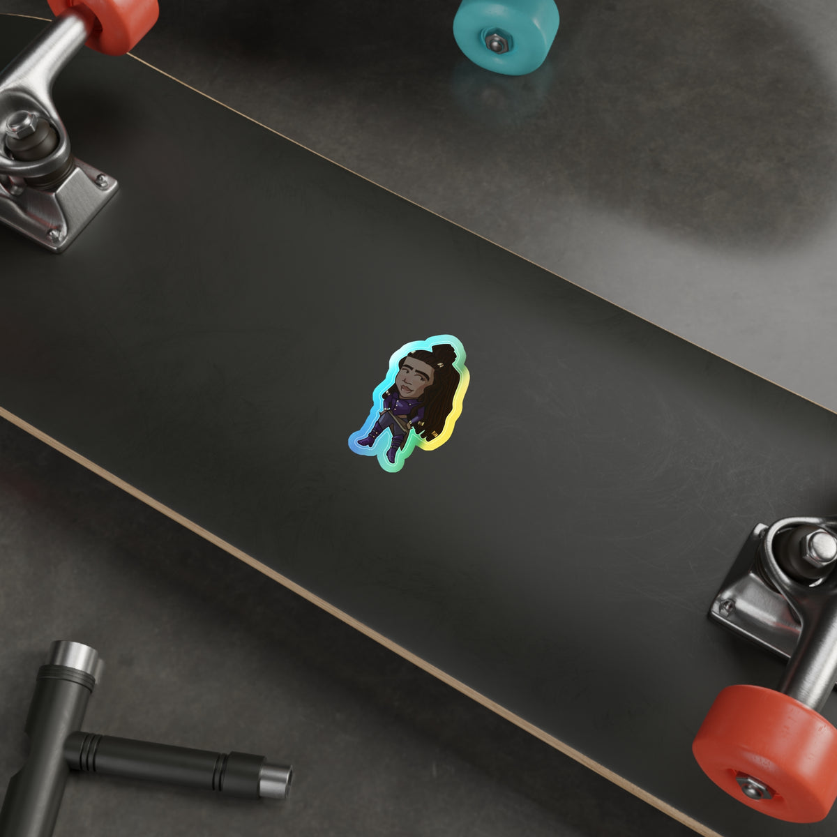 Minn Holographic Sticker (Chibi-Style)