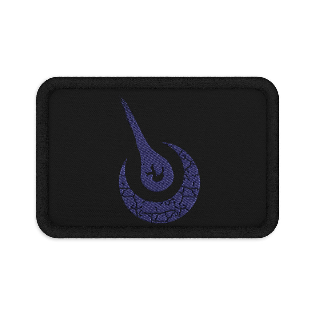 Maurice Africh Logo Embroidered Patch (Violet)