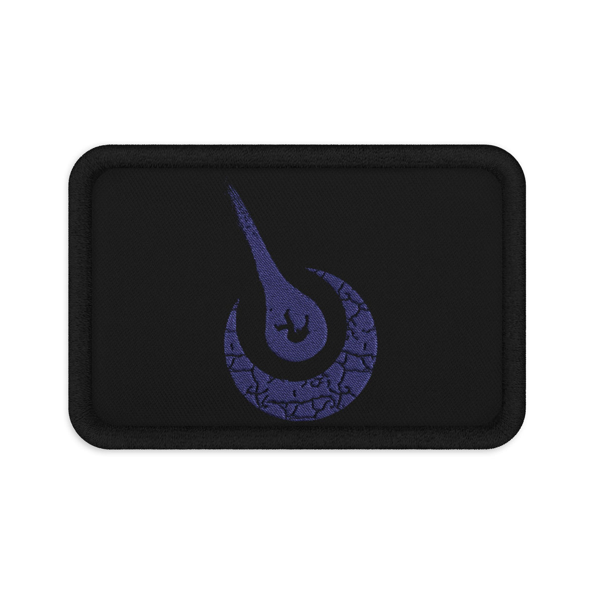 Maurice Africh Logo Embroidered Patch (Violet)
