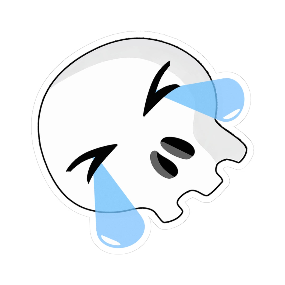 ROFL Skull Sticker