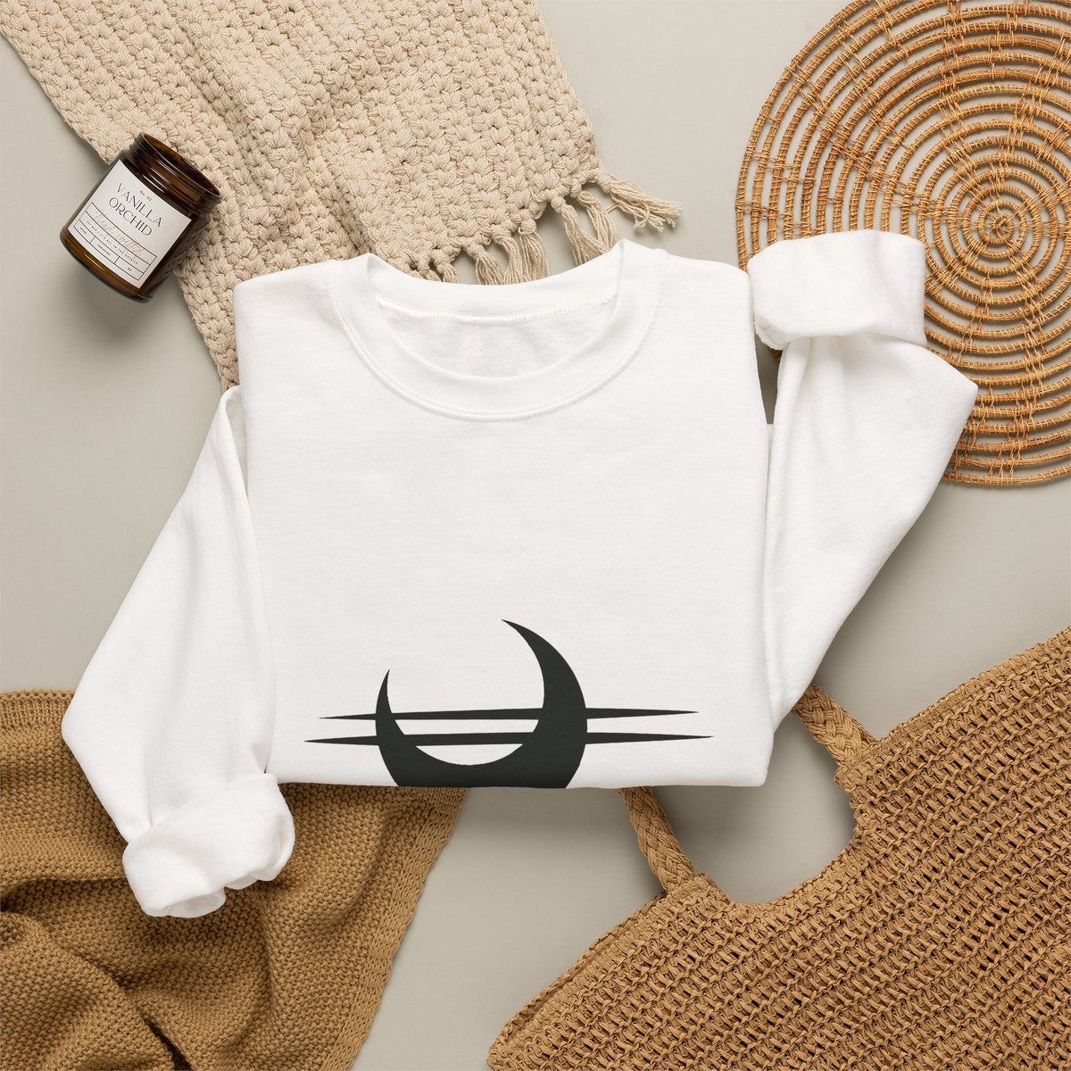 Stay Sturdy, Frens Crest Crewneck Sweatshirt