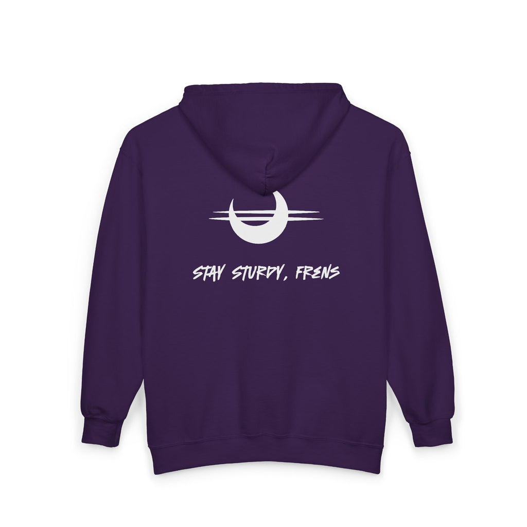 Stay Sturdy, Frens Crest Zip Hoodie