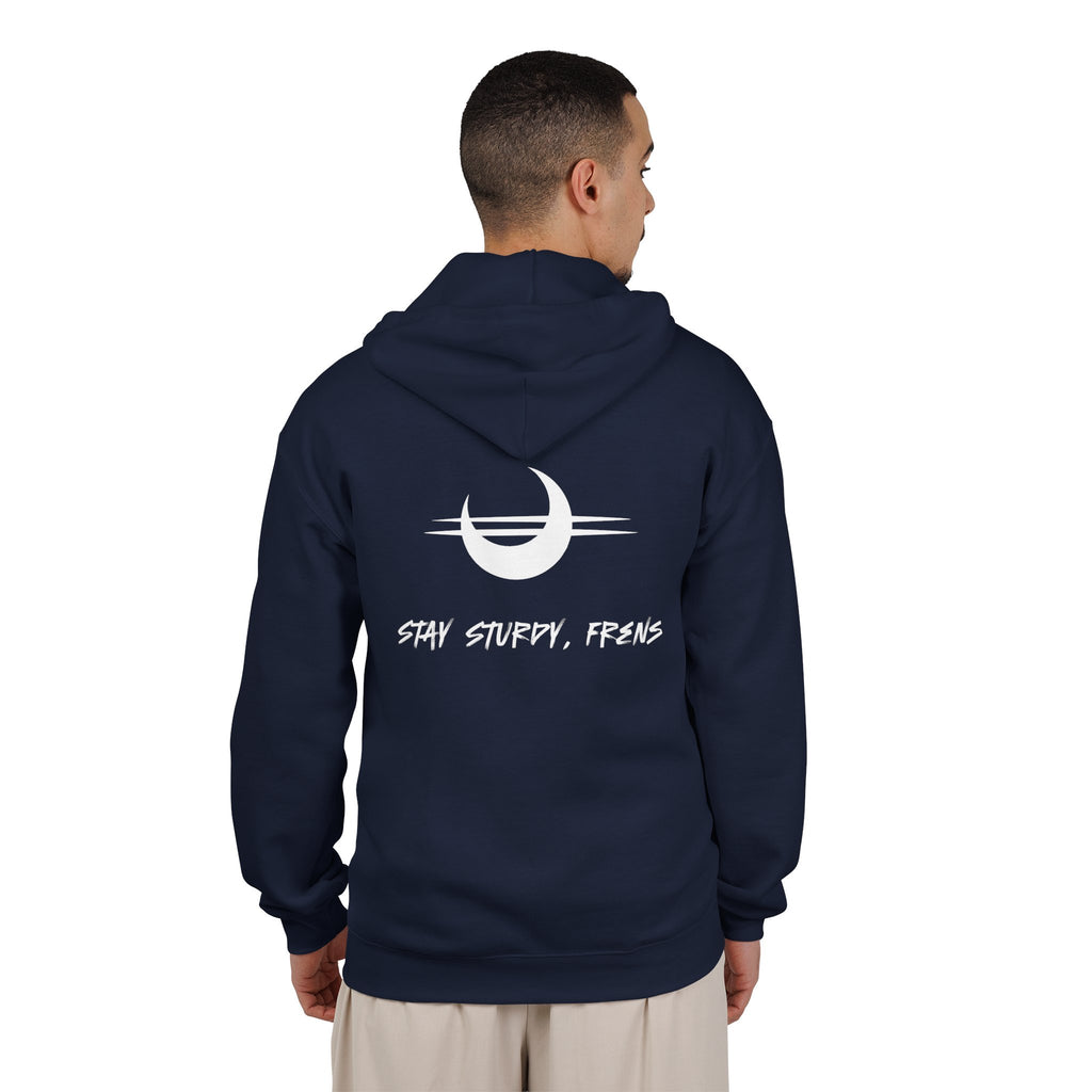 Stay Sturdy, Frens Crest Zip Hoodie