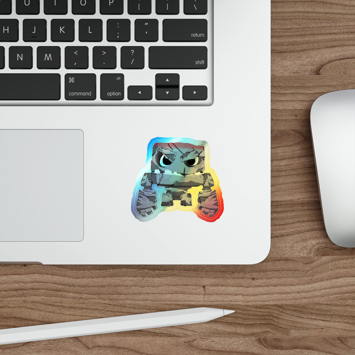 Izzy Mad Holographic Sticker (Kid Crew)