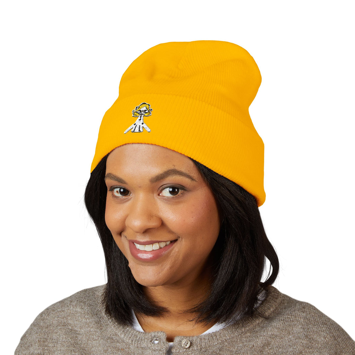 Little Dot Embroidered Beanie