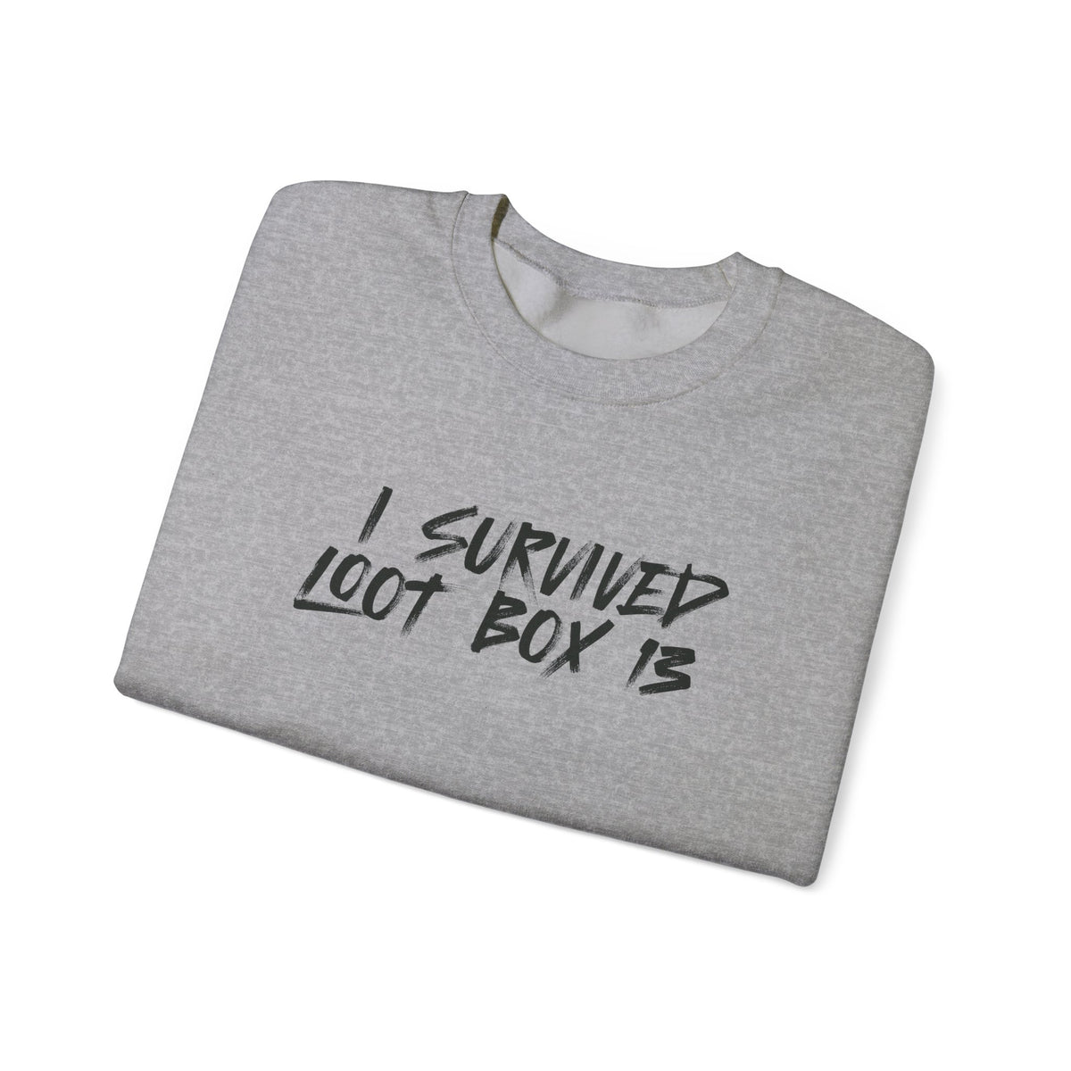 I Survived Loot Box 13 Crewneck Sweatshirt