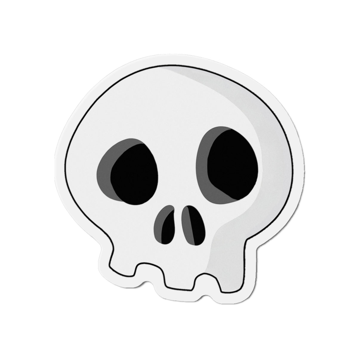Trench Skull (No Jaw) Magnet