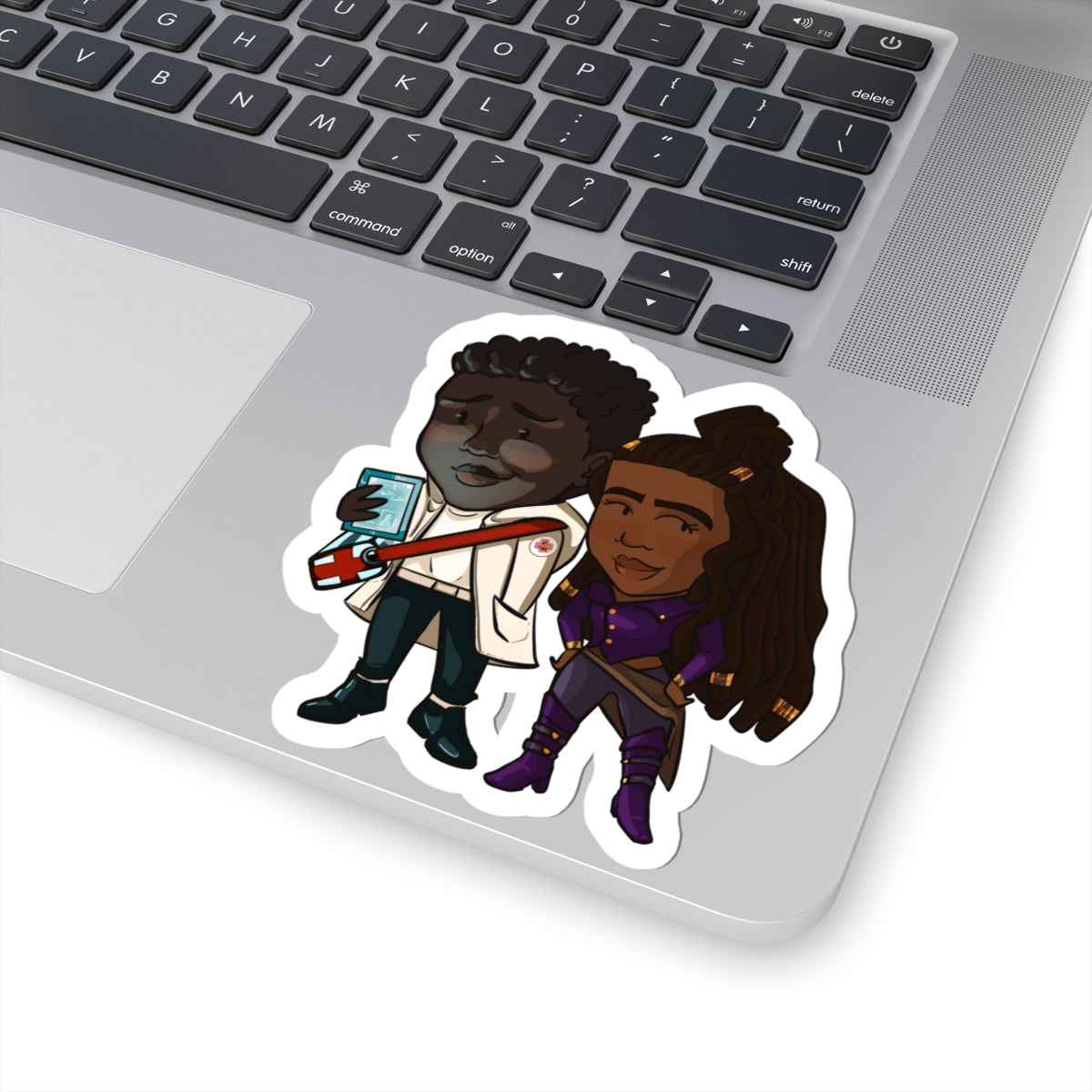Minn and Farlow Sticker (Chibi-Style)