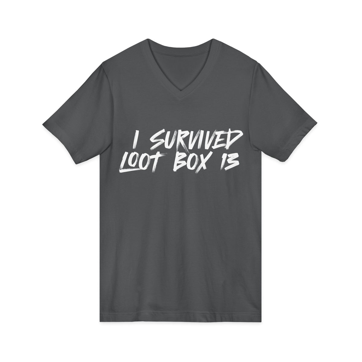 I Survived Loot Box 13 V-Neck Tee