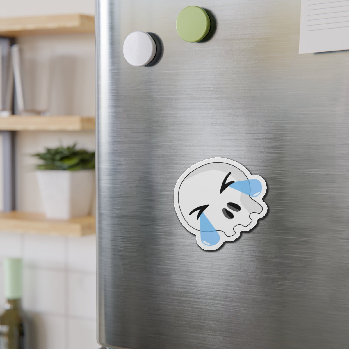 ROFL Skull Magnet
