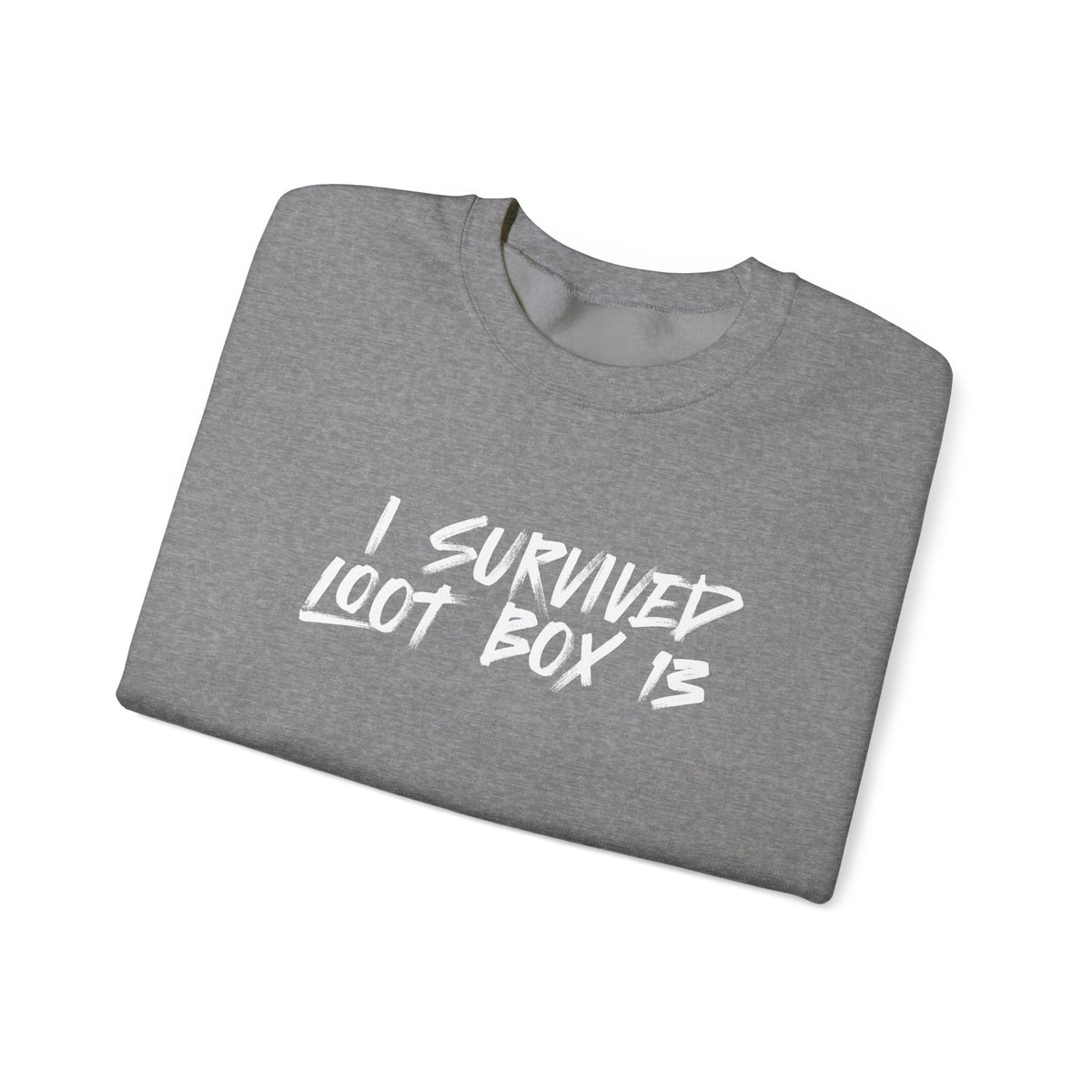 I Survived Loot Box 13 Crewneck Sweatshirt