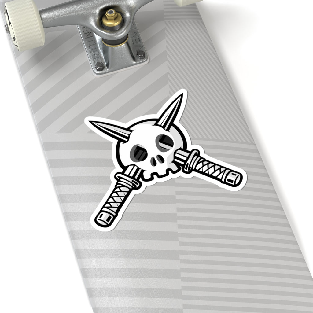 Trench Logo (White) Sticker