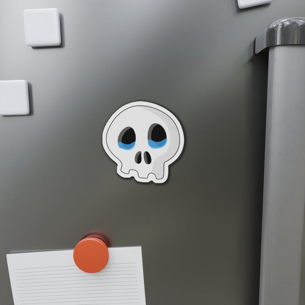 Sad Tears Skull Magnet