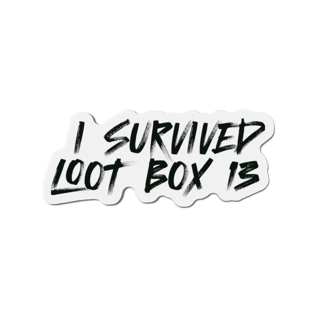 I Survived Loot Box 13 Magnet