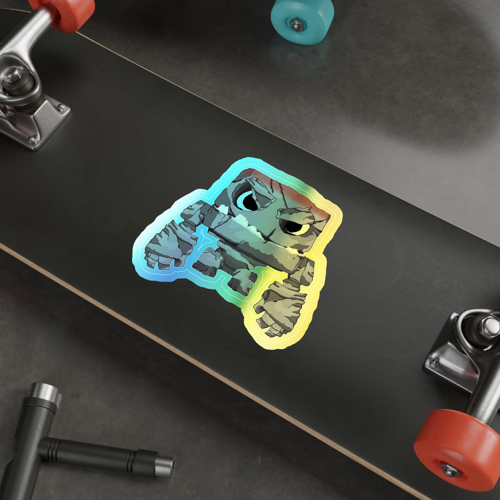 Izzy Mad Holographic Sticker (Kid Crew)