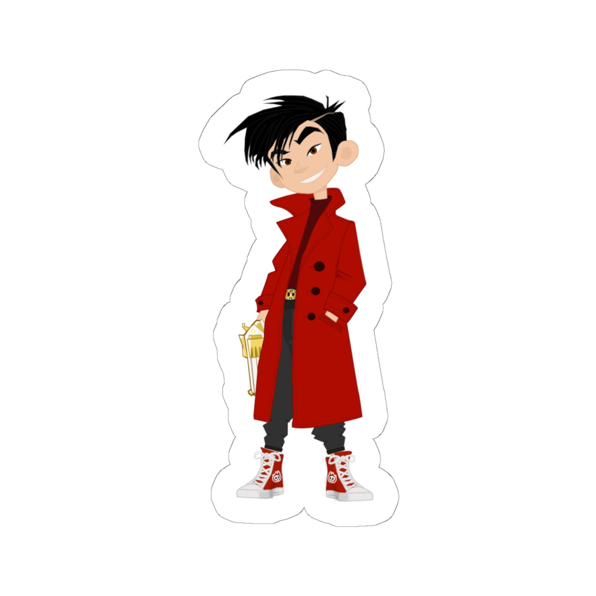 Grey Sticker (Kid Crew)