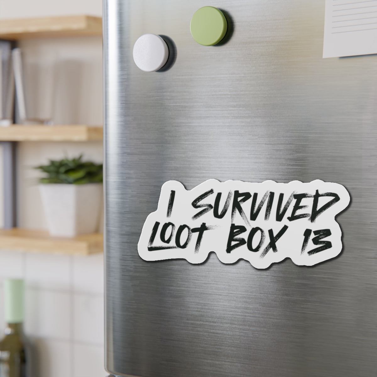 I Survived Loot Box 13 Magnet
