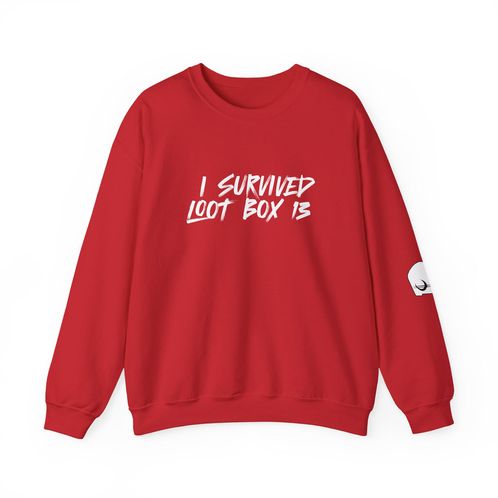 I Survived Loot Box 13 Crewneck Sweatshirt - Colors
