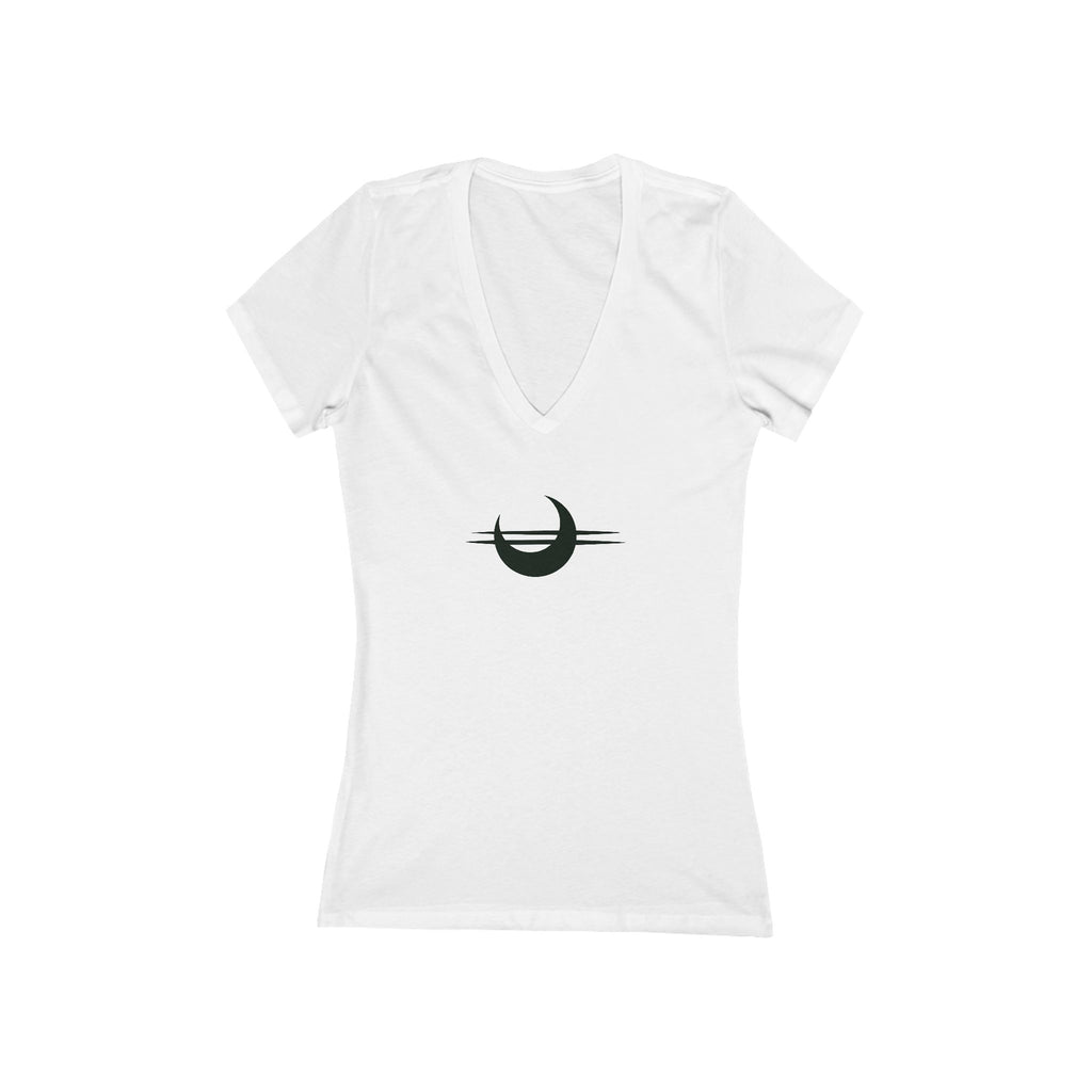 Stay Sturdy, Frens Crest Women's Deep V-Neck Tee