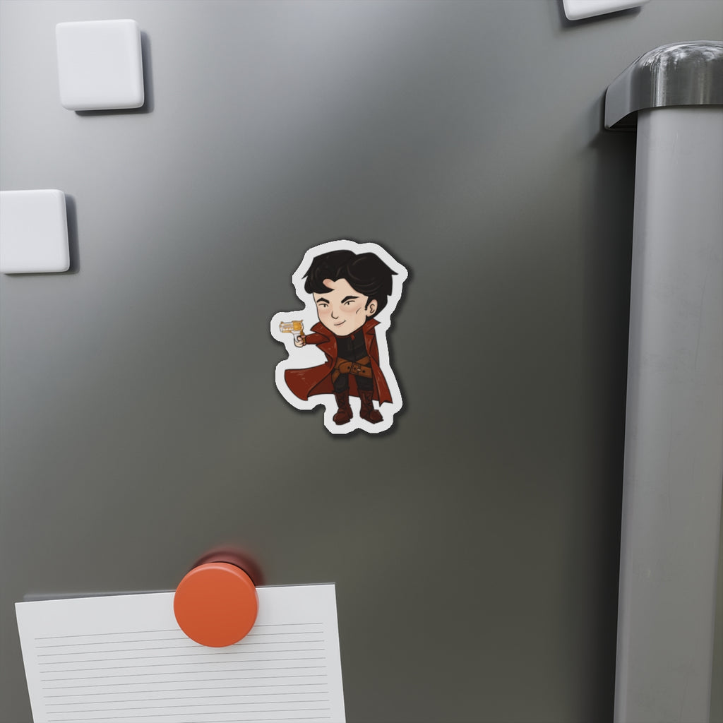 Grey Magnet (Chibi-Style)