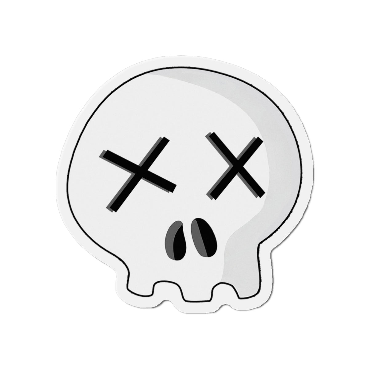 Dead Skull Magnet